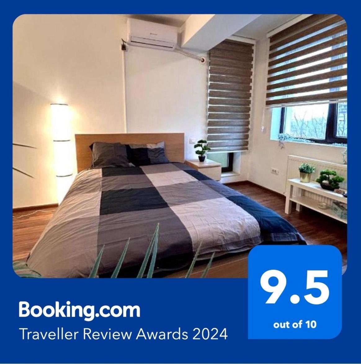 Cozy Apartment With Self Check-In Near Promenada Mall And Verdi Park Bukarest Kültér fotó