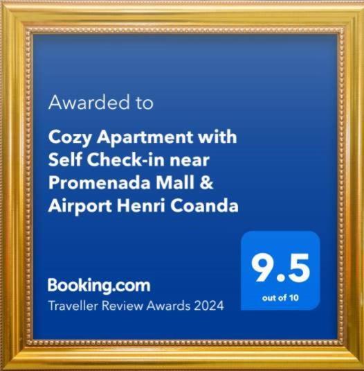 Cozy Apartment With Self Check-In Near Promenada Mall And Verdi Park Bukarest Kültér fotó